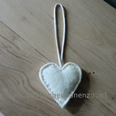 Hart gevilt wol met koord