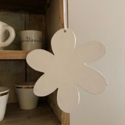 Houten bloem