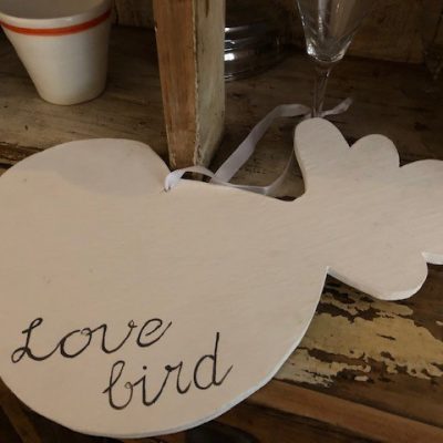 Houten vogel