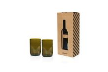 Glas 2-pack olive