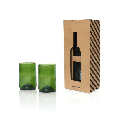 Glas Tumbler 2-pack Green