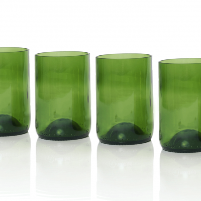 Glas 4-pack green