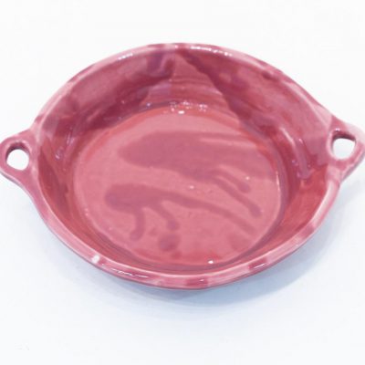 Tagine with handles rouge