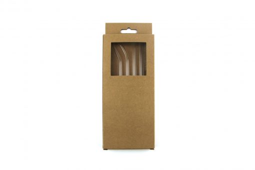 Glazen rietjes 4-pack clear - Image 2