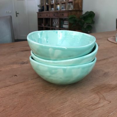 4x Bowl little green
