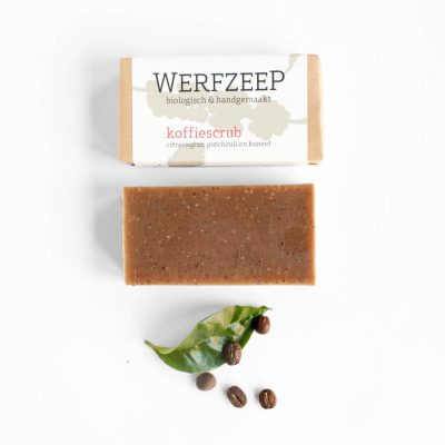 Koffiescrub Werfzeep 100 gr.