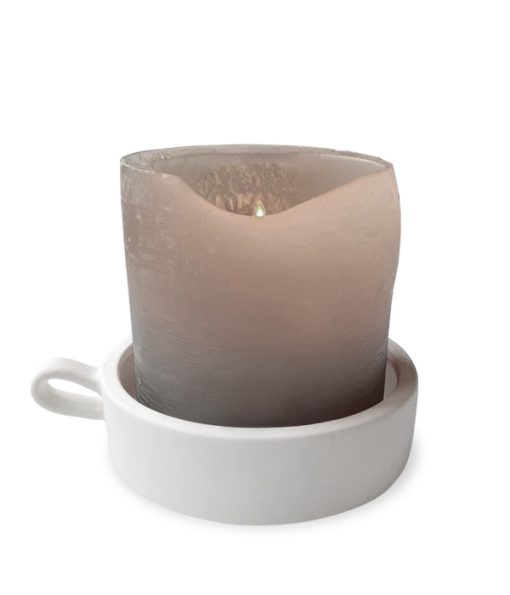 Kandelaar clay wit - Image 2